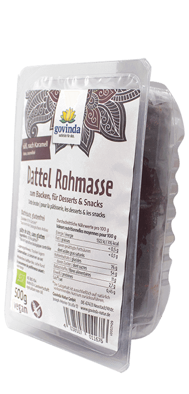 Dattel-Rohmasse 500g | bio | vegan | glutenfrei