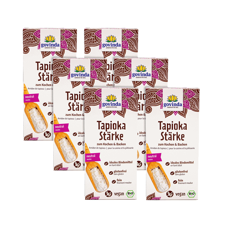 Tapioka-Stärke – von Natur aus glutenfrei, hervorragendes Bindemittel für Gebäck, Saucen & vieles mehr | vegan ✓ 100 % natürlich ✓ glutenfrei