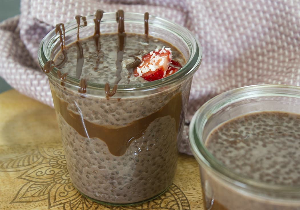 Schoko-Chia-Pudding